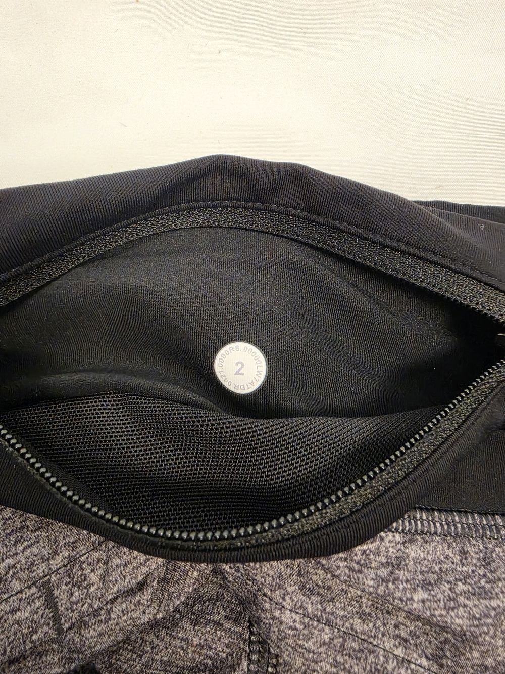 Lululemon Speed Up Shorts Heather Lux Multi Black Size 2 - Picture 5 of 6